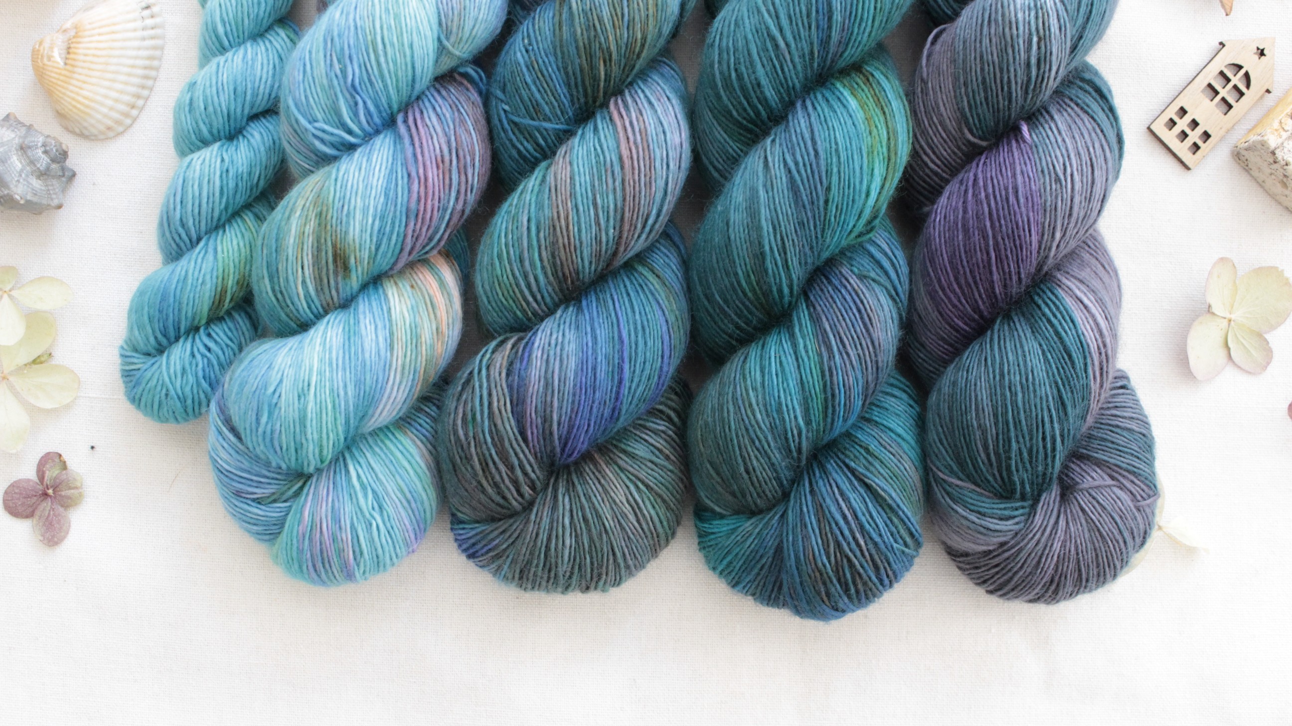 "Fade set 13" -  420g Single MERINO 366m