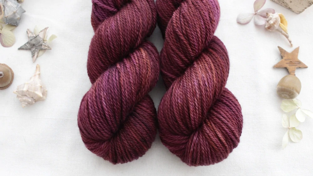 "Svařené víno" Aran merino sw 166m/100g