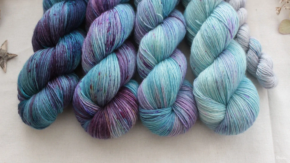"Fade set 18" -  420g Single MERINO 366m