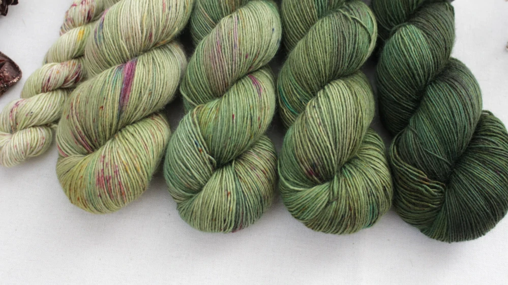 "Fade set 28" -  420g Single MERINO 366m