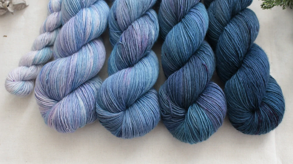 "Fade set 29" - 420g Single MERINO 366m