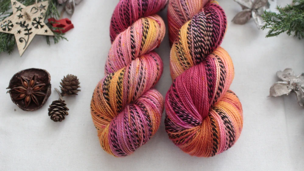 "Loco Corazón" - ZEBRA Merino sw/nylon 400m/100g