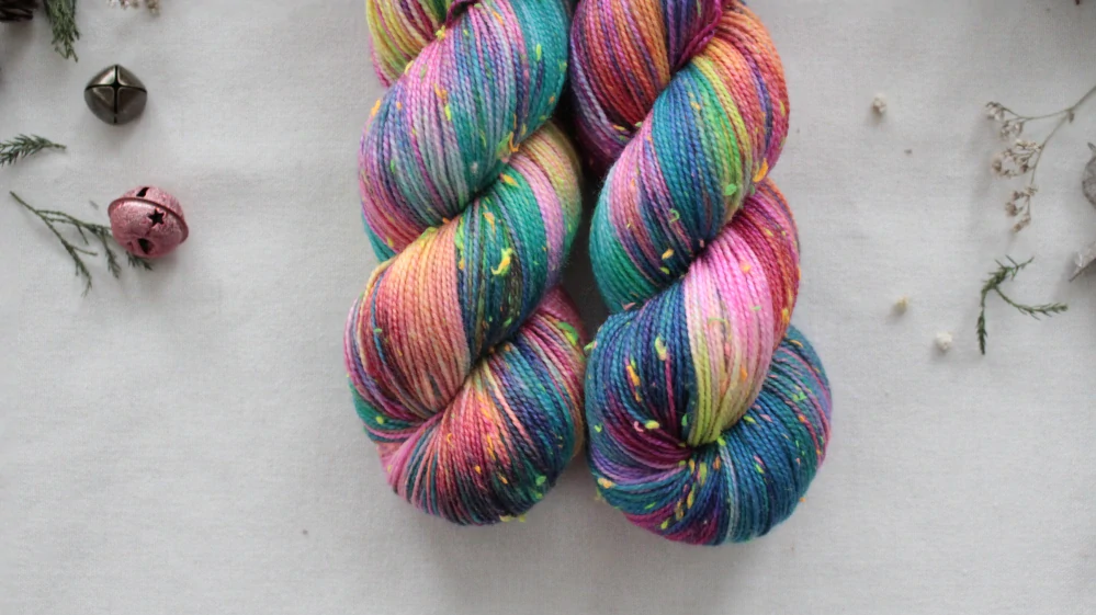 "Aloha" - merino a Donegal neps 400m