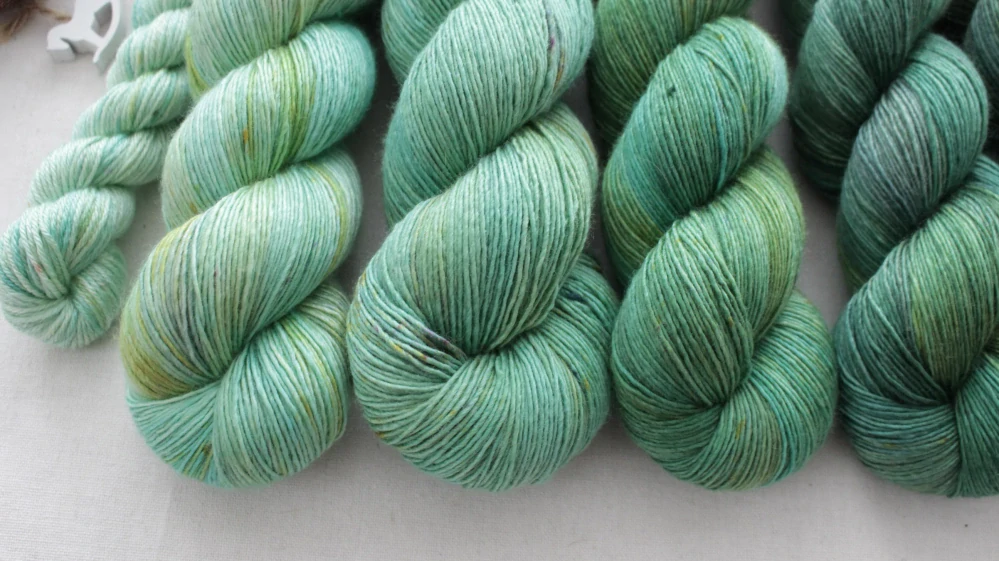 "Fade set 42" - 520g merino/hedvábí 70/30 400m