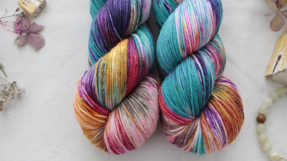 "Emily"  EXTRA Merino sw/polyamid 400m/100g