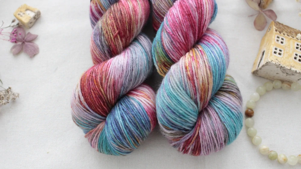 "Yumari"  EXTRA Merino sw/polyamid 400m/100g