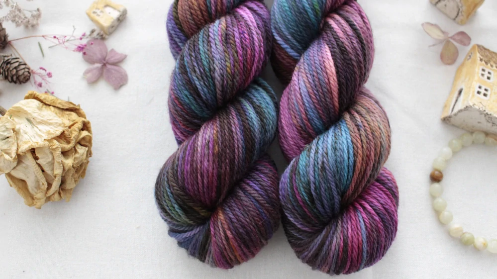 "Fragments" ARAN merino sw 166m/100g