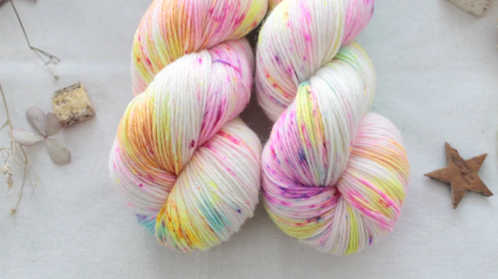 "Neonia"  EXTRA Merino sw/polyamid 400m/100g