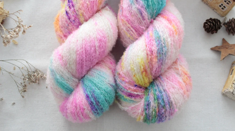 "Sweatia" - merino sw Boucle 450m/100g