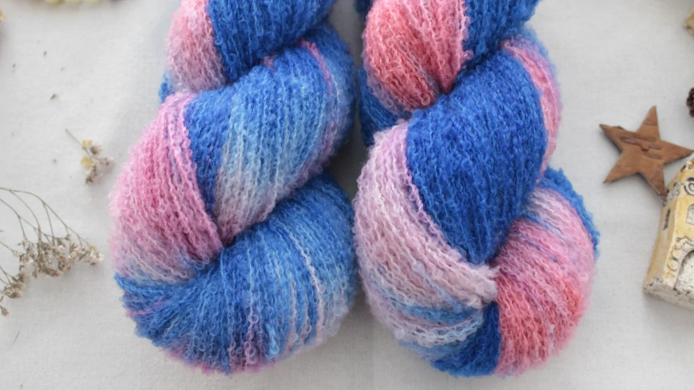 "Dixembra" - merino sw Boucle 450m/100g