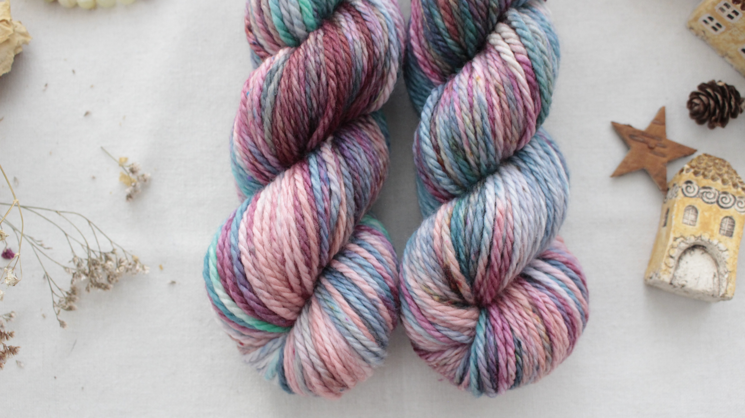 "Louvre" Chunky merino sw 100m/100g