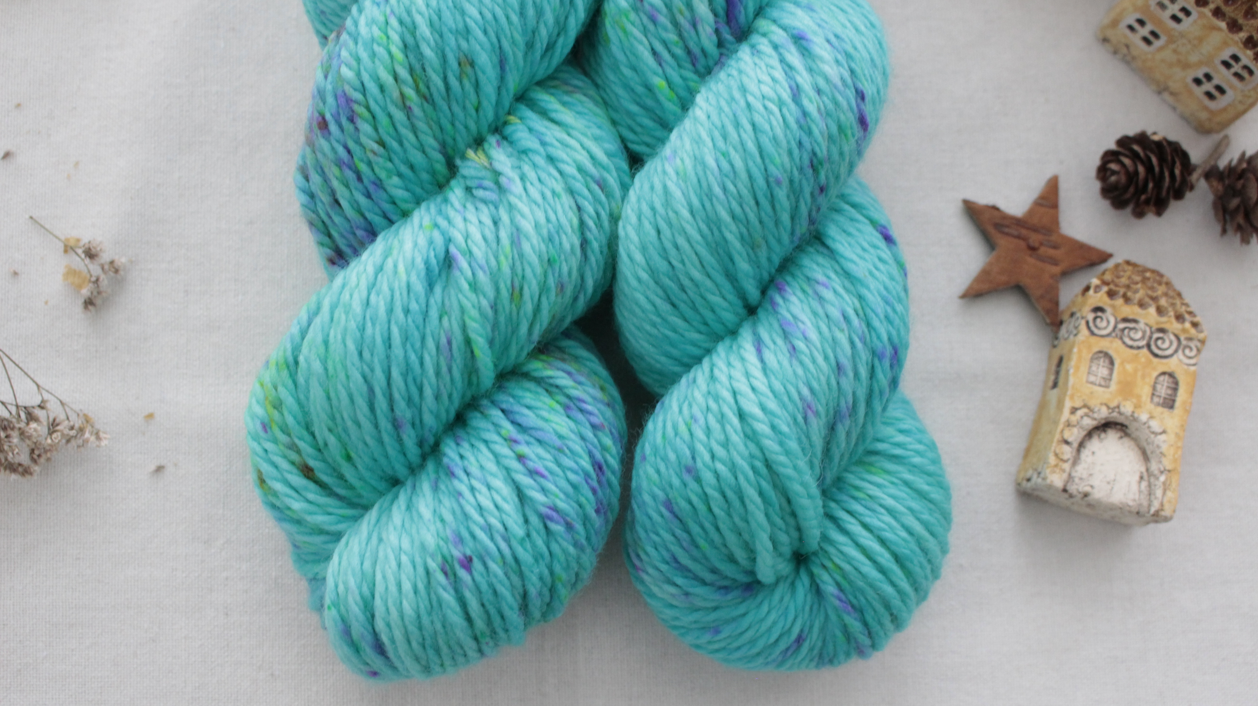 "Malva" Chunky merino sw 100m/100g