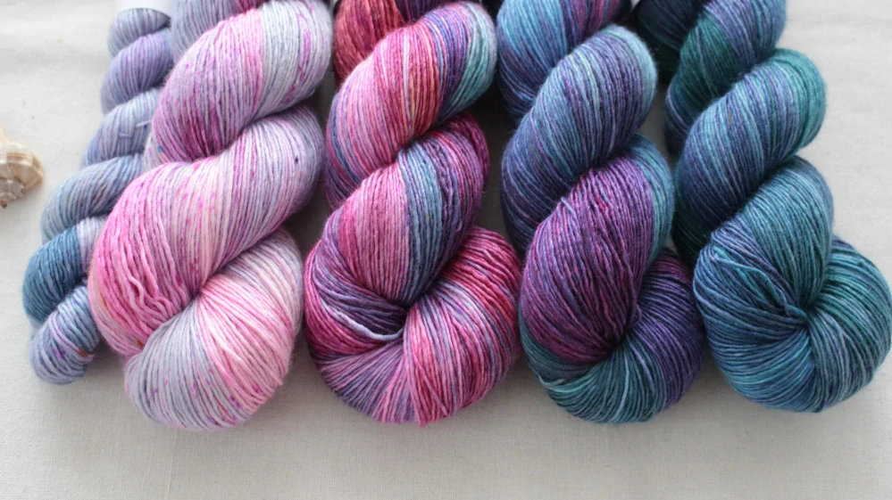 "Fade set 46" -  420g merino/hedvábí 70/30 400m