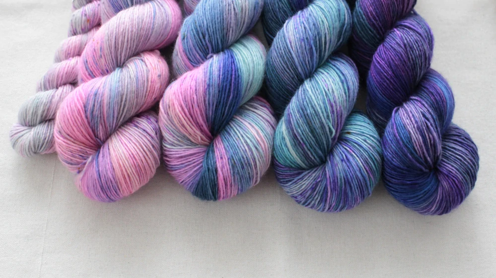 "Fade set 48" - 420g Single MERINO 366m