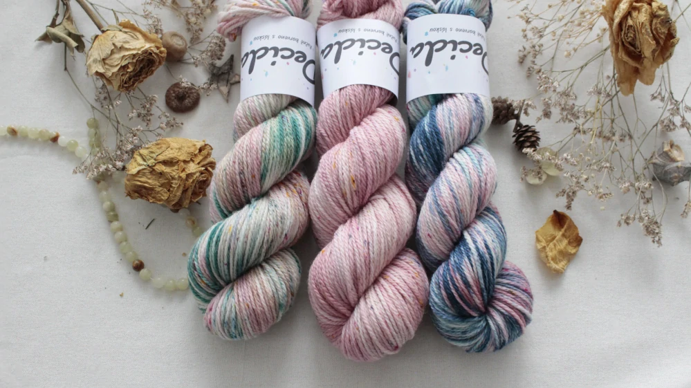 "Lesní víla" ARAN merino sw 166m/100g