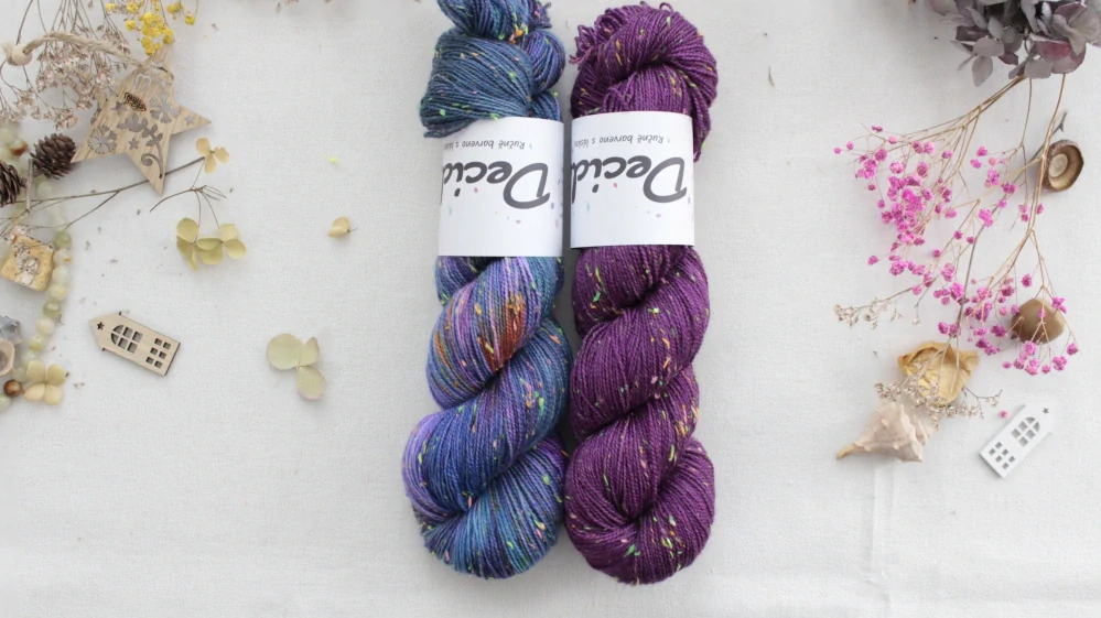 "Zander" - merino a Donegal neps 400m