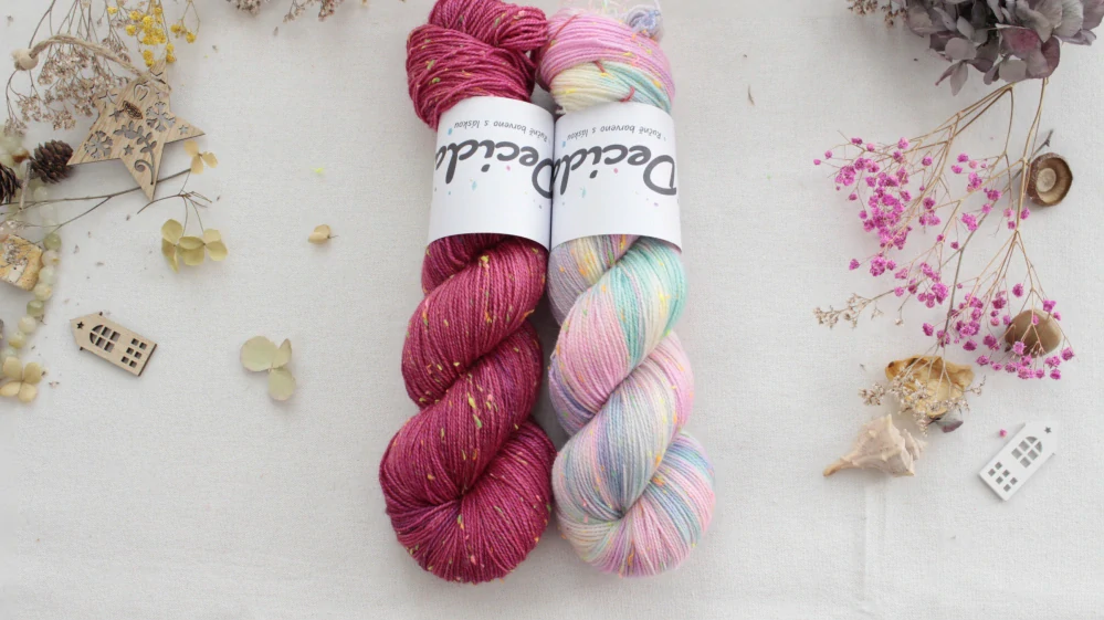 "Dreams" - merino a Donegal neps 400m