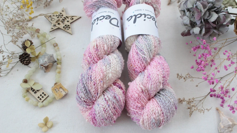 "Sweet Heart" - efektní merino SLUB