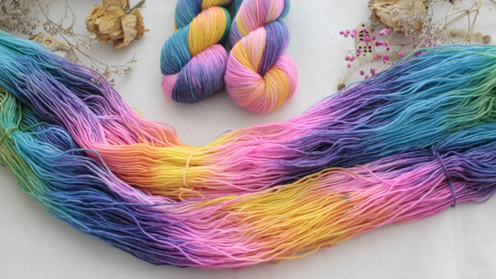 "Duha"  EXTRA Merino sw/polyamid 400m/100g