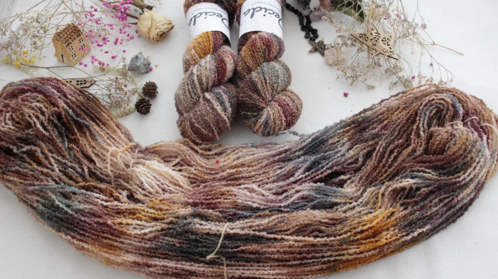 "Firga" - merino sw Boucle 220m/100g
