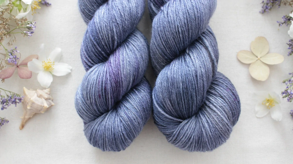 "Cobalte" - merino sw/hedvábí 50/50 400m