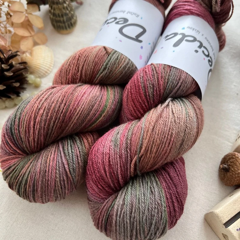 "Autumn Ride" 75% merino BEZ sw 25% hedvábí 400m