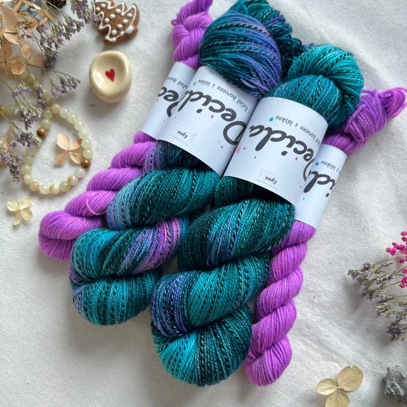 "Eywa" - ZEBRA Merino sw/nylon 365m set 120g