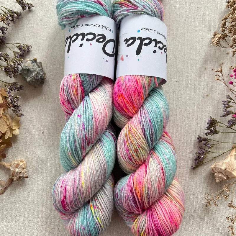 "Jarní radost" - EZ Dye Merino 400m
