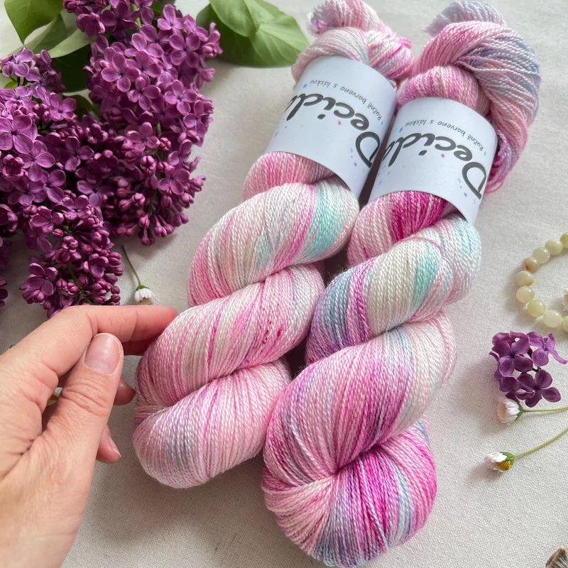 "Sylva" merino/hedvábí 50/50 600m 