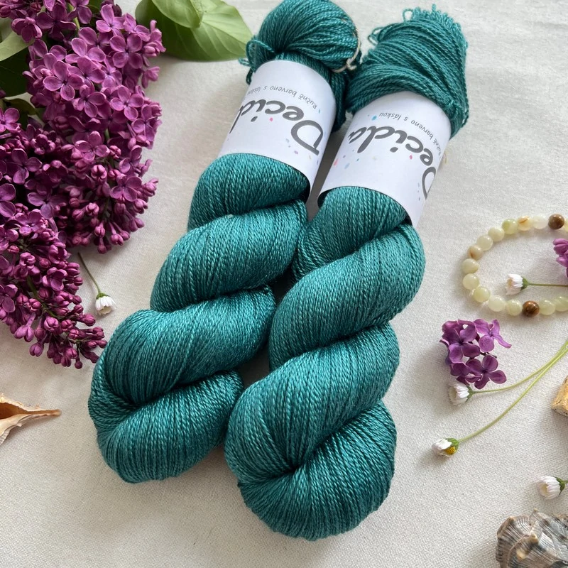 "Spruna" merino/hedvábí 50/50 600m 