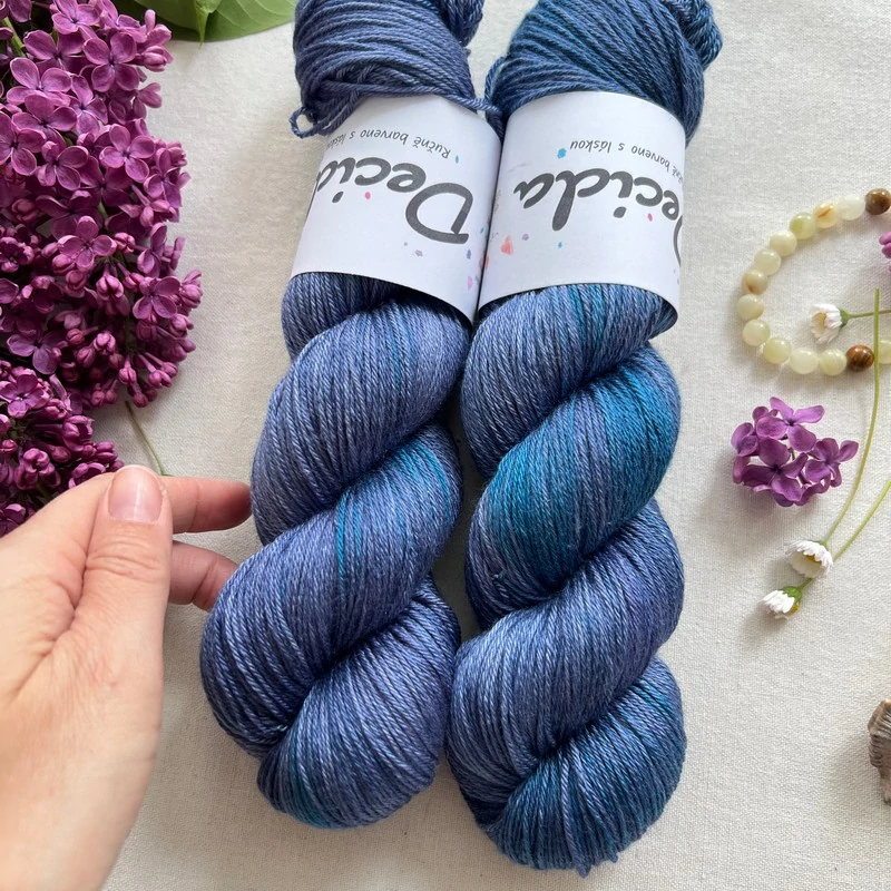 "Pastel Echo" - merino sw/hedvábí 50/50 400m