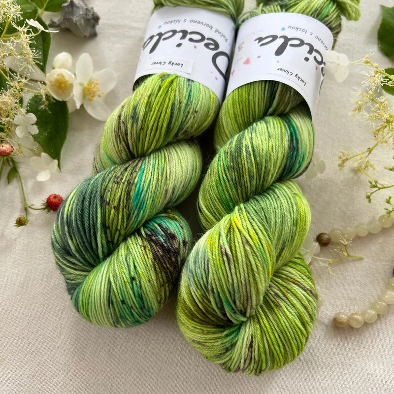 "Lucky Clover" EXTRA Merino sw/polyamid 400m/100g