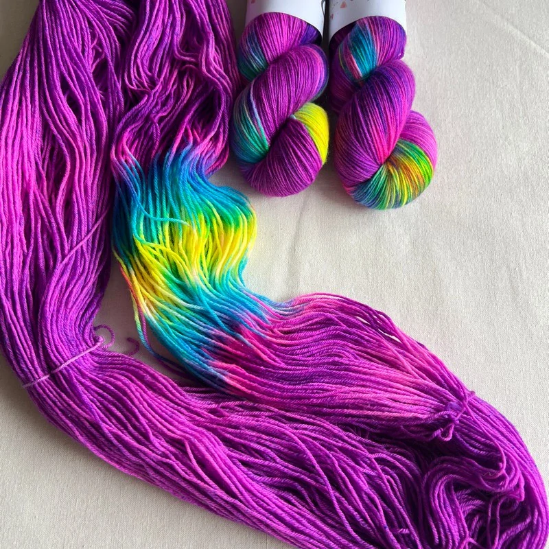 "Lucky Spell" EXTRA Merino sw/polyamid 400m/100g