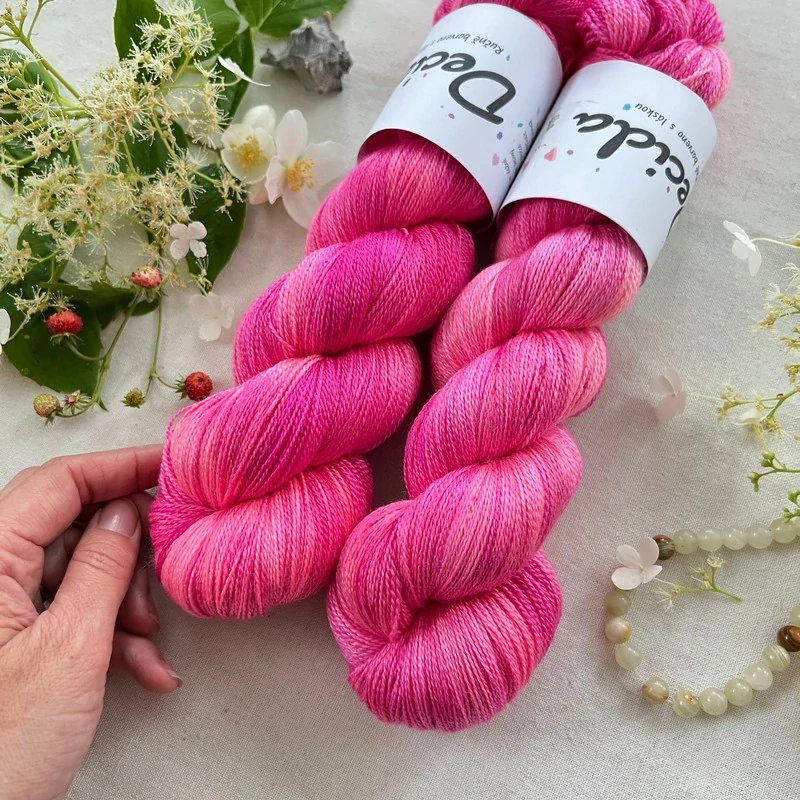 "Bloom Theory" merino/hedvábí 50/50 800m