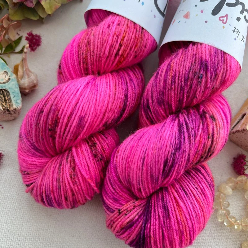"Hot Pink 16" EXTRA Merino sw/polyamid 400m/100g
