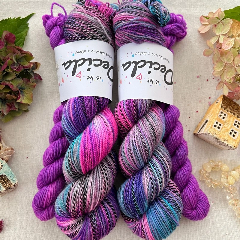 "Laolu 16" - ZEBRA Merino sw/nylon 365m set 120g