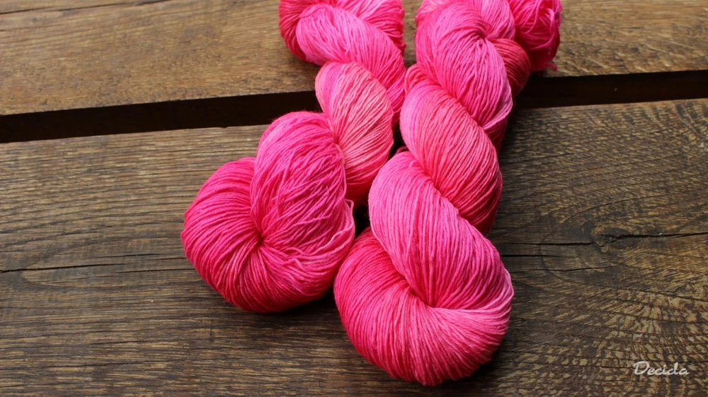 "Hot pink"  extra MERINO se sw 3mm