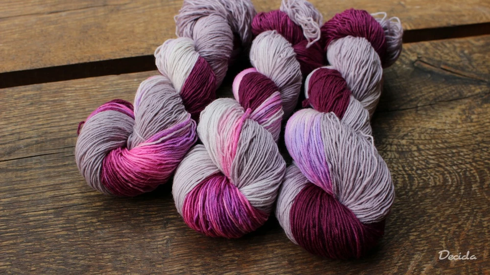 "Purple gray"  extra MERINO se sw 3mm