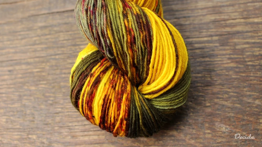 "Šťavnatá maracuja"  extra MERINO se sw 3mm