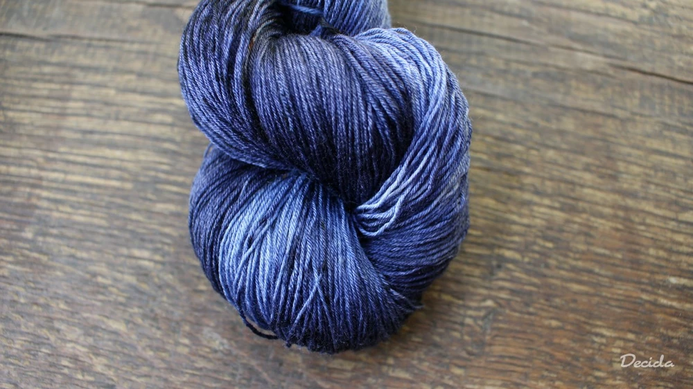 "Navy"  Merino/hedvábí 2mm