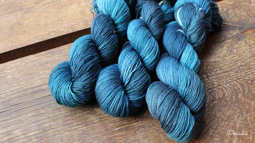 "Petrolejová"  extra MERINO se sw 3mm