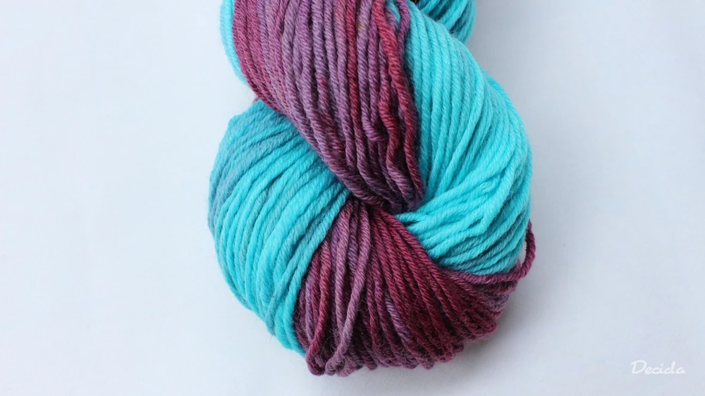 "Paví" Merino/hedvábí 4mm 
