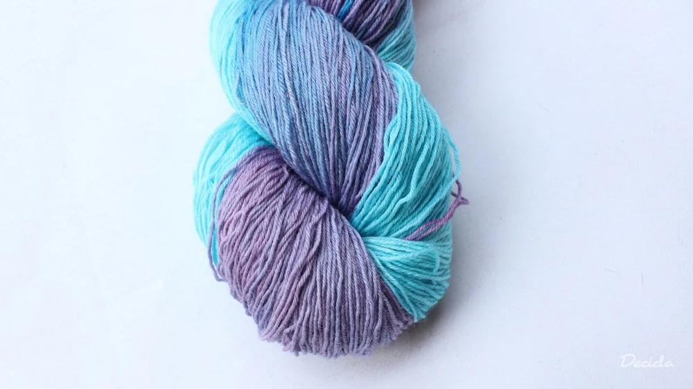 "Pomněnková"  Merino/hedvábí 2mm