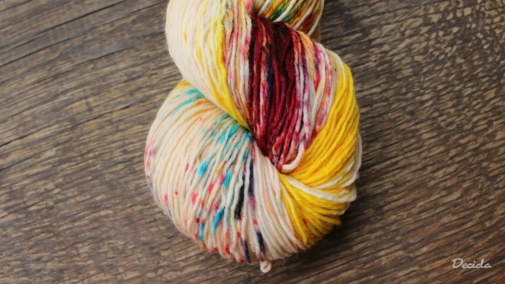 "Ofrkaná - kontrasty"  extra MERINO se sw 3mm