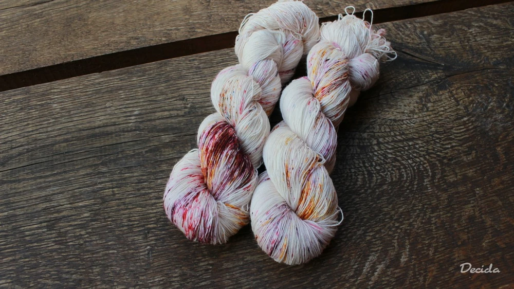 "Koření" Merino/hedvábí 2mm