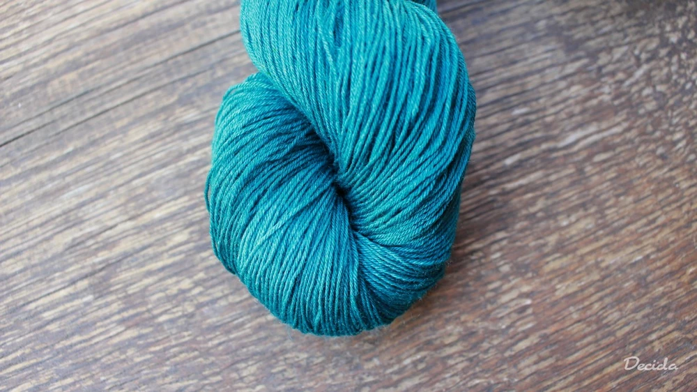 "Smaragdy"  Merino/hedvábí 2mm