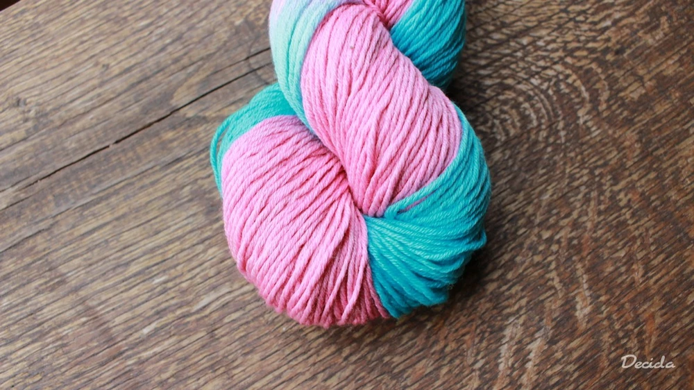 "Žvýkačková" Merino/hedvábí 4mm 