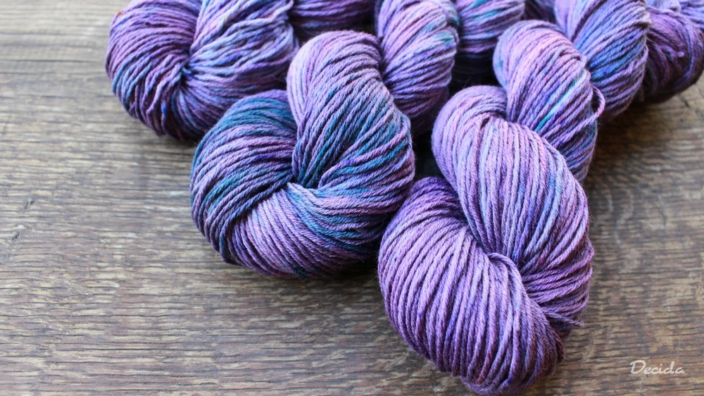 "Lilla" Merino/hedvábí 4mm 
