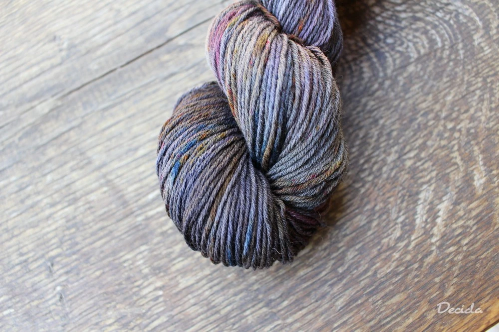"Dark side" Merino/hedvábí 4mm 