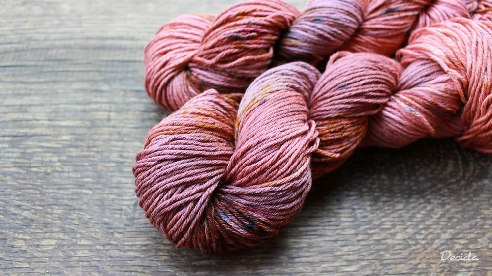 "Rozinky" Merino/hedvábí 4mm 